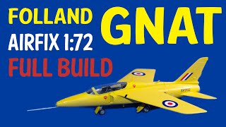 FOLLAND GNAT Airfix Gift Set - how to make it!