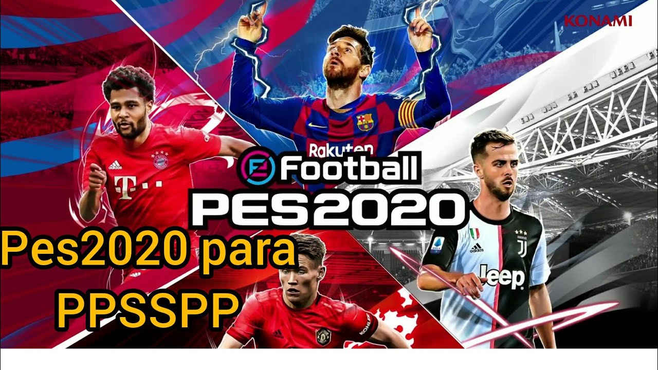 Pes 2020 para PPSSPP Android - YouTube