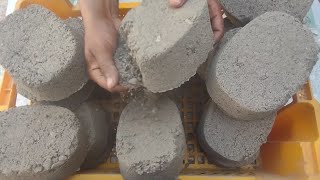 Concrete asmr gritty soft texture dry crumbling in basket #185 screenshot 3