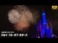 【最高画質】「スカイ・フル・オブ・カラーズ」ディズニーランド / "Sky Full of Colors" Tokyo Disneyland / 2025年 花火 4K HDR 40周年