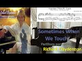 Miniature de la vidéo de la chanson Sometimes When We Touch