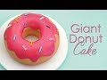 How to make a Giant Donut (Doughnut) Cake Decorating Tutorial