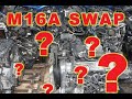 Suzuki M16A engine swap - some things to know before you do it