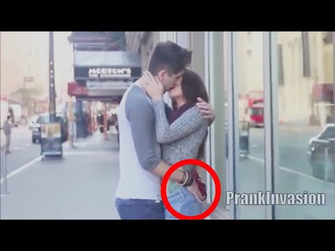 Sexy Girl Kissing Prank ( Gone Wild )