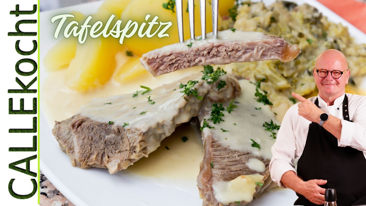 Omas Tafelspitz: Rindfleisch m. Meerrettichsoße – Rezept Tradition pur