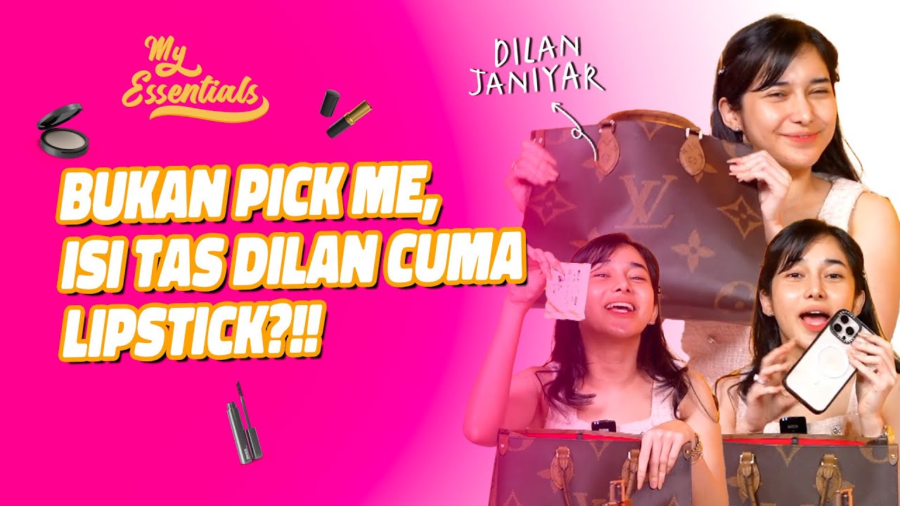 WHAT'S IN DILAN'S BAG? ADA BARANG PEREMPUAN AESTHETIC!!
