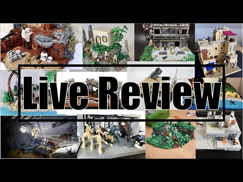 Über 100 Teilnehmer! Eure LEGO Star Wars MOCs (Contest 2022) in einem Live Review!