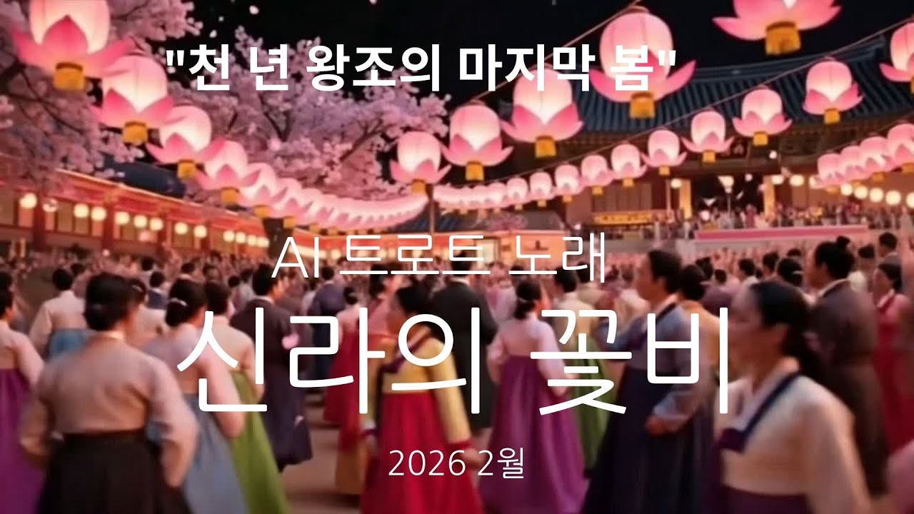 (최신 트로트) 신라의 꽃비 - 불국사에서 들려오는 천년의 울림 (4K 고화질 메들리)