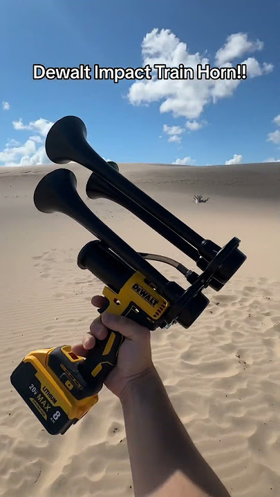 Meet the DeWalt Impact Train Horn!!