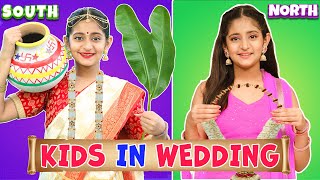 KIDS During WEDDING | North vs South India | MyMissAnand screenshot 2