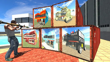 Franklin Found Mystery House Containers in Indian Bike Driving 3D