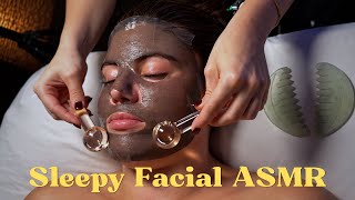 Sleepy Facial ASMR for Bed Time