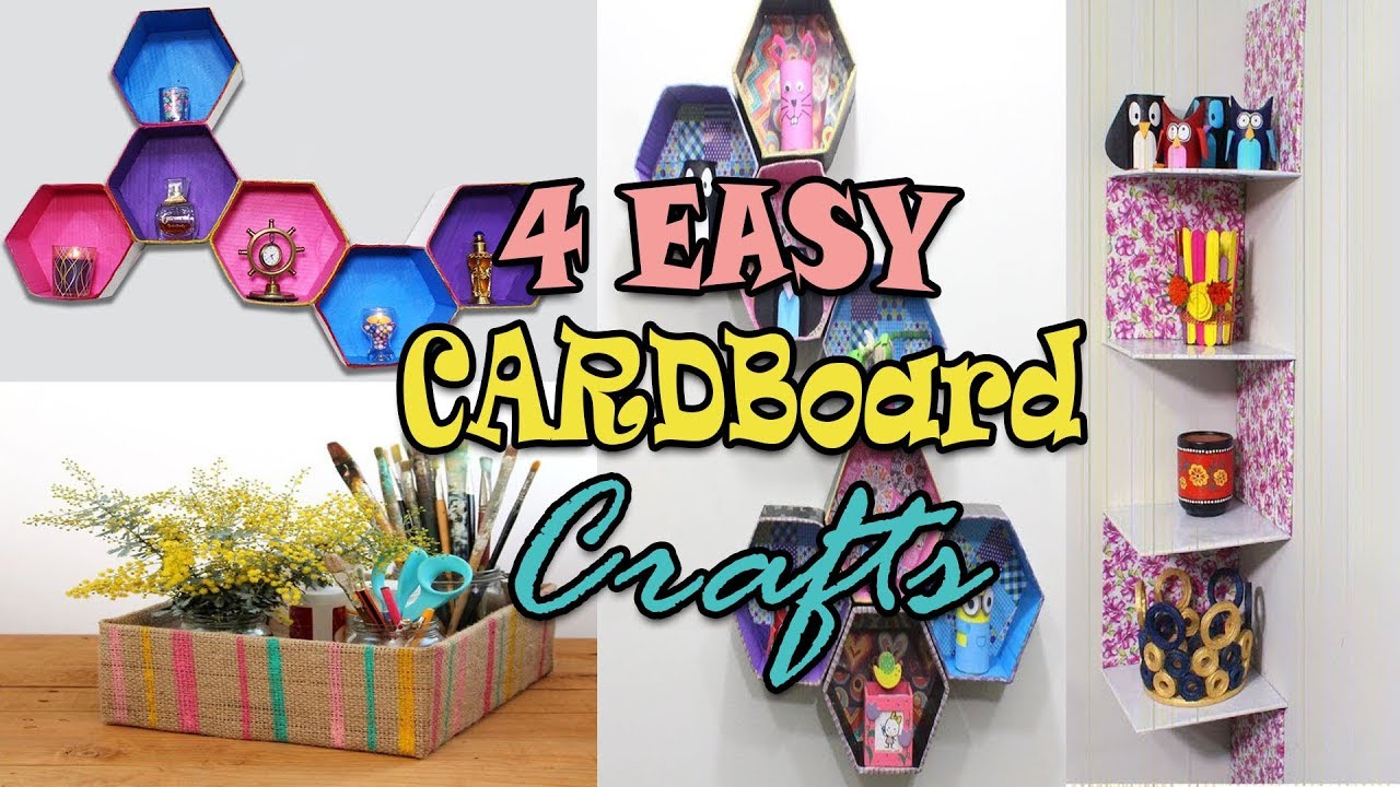 18 BRILLIANT DIYs YOU CAN MAKE FROM CARDBOARD 