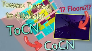 These Jtoh Towers Turned To Citadels?? Roblox Jtoh