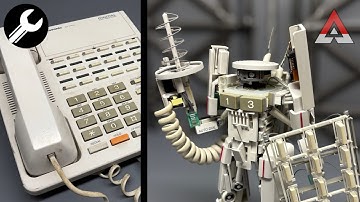 Recycling a 2005 Phone into a Mech: The Relay Warden