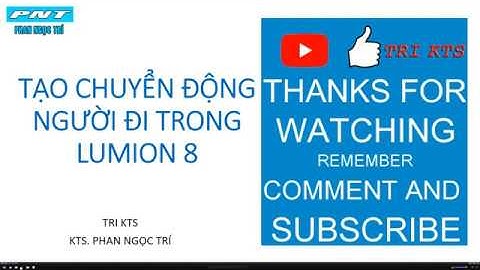 ✅ LUMION TẬP 1: Tạo chuyển động cho đối tượng trong Lumion 3D