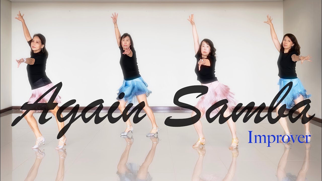 AGAIN SAMBA Linedance