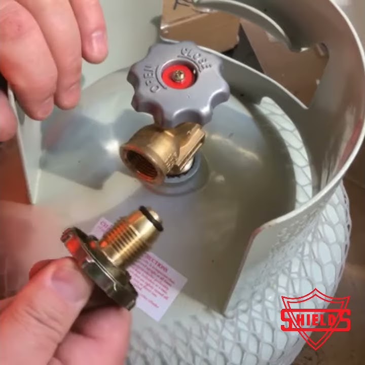 Weed Burner connection to LP Gas cylinder