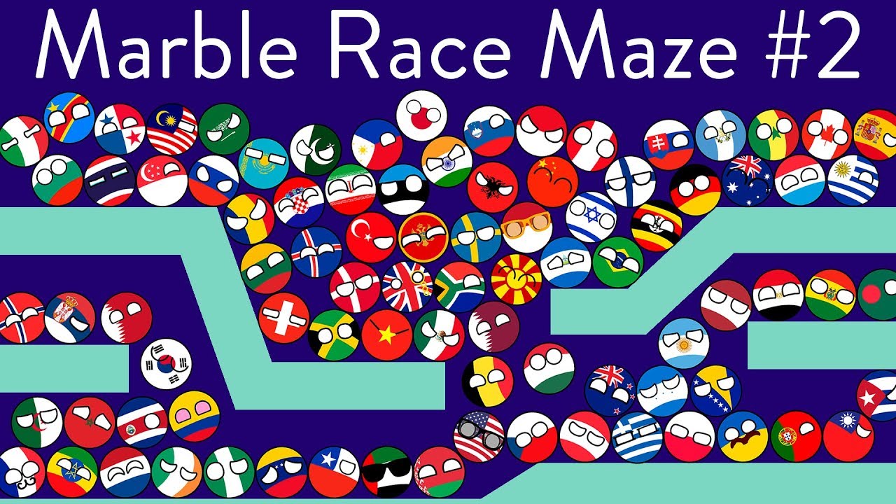 Countryballs Marble Race League 2 2019 Summer League YouTube
