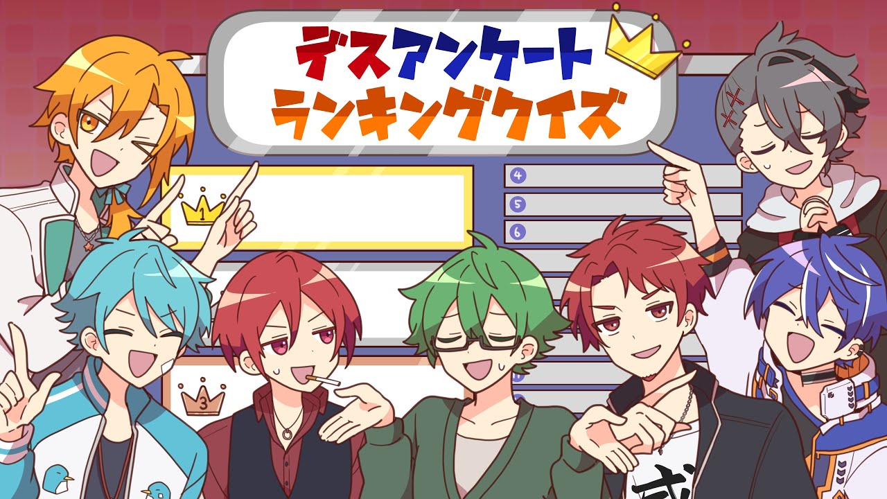 〇〇キングは誰だ！？デスアンケートランキングクイズ！！【#あたなる50時間配信Part4】