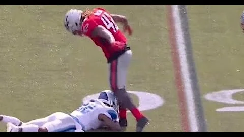 USFL Player Antonio Reed Humiliated Opponent With ...