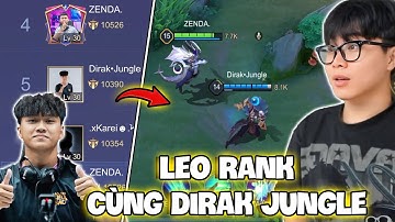 VUX ĐỘT NHẬP TOP 1 DIRAK VÀ LEO RANK CÙNG DIRAK JUNGLE TEST TƯỚNG MỚI CƯỜI NƯỚC MẮT