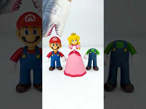 Satisfying Unboxing and Review Mario, Princess Cute Fun ASMR Video #toys #shorts