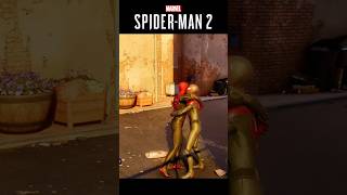 Marvel’s Spider-Man 2 – Both Spider-Men Fight Together 🕷️🔥#shorts