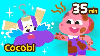 Take A Bath, Coco My Clothes Are Gone Song And More Kids Song Compilation Cocobi