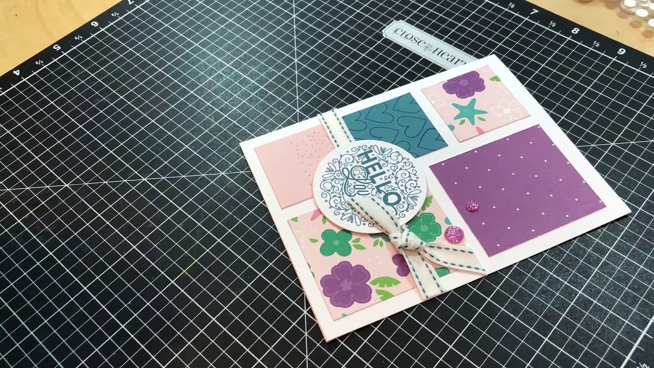 Technique Tuesday #21 - 3-D Foam Tape and Dots - Just Say Scrap with Close To My Heart ctmh cards