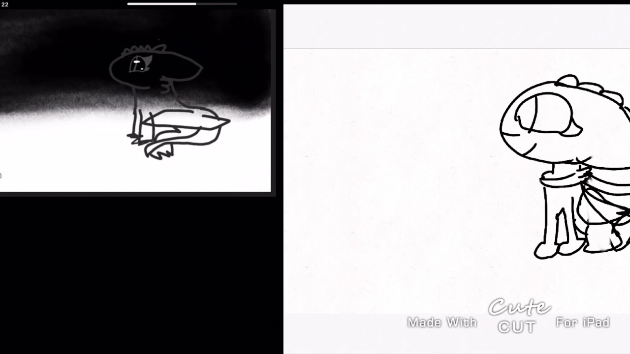 S’mores the cat vs me (I can’t draw dragons screeee)