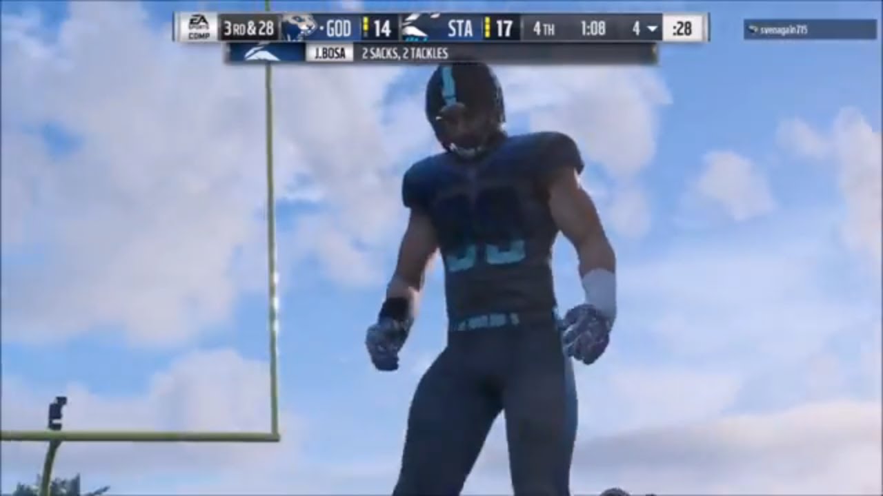Madden 18 Ultimate Team Online Seasons Gameplay - Defense Saves The Day! Offense Still Trash