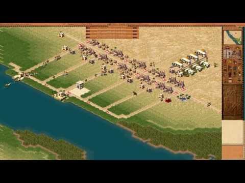 игра Фараон, прохождение миссии №7 БЕЗ ПЕРЕКРЕСТКОВ (game Pharaoh, mission №7 without of crossroads)