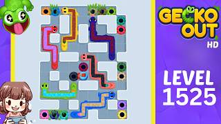 Gecko Out Level 1525 Solution Walkthrough