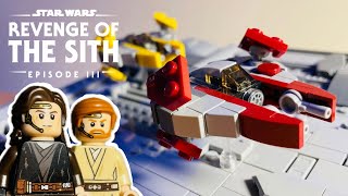 LEGO Star Wars Revenge of the Sith Diorama | Battle Over Coruscant