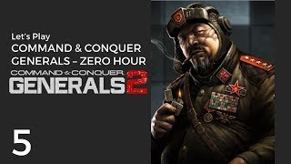 Let's Play C&C Zero Hour: Generals 2 Mod #5 | APA Flame General