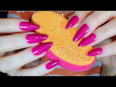 ASMR Aggressive Gritty Scratching | No Talking | Long Nails