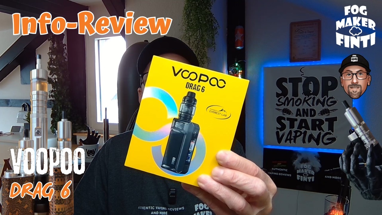 VOOPOO DRAG 6 | Info Review DE