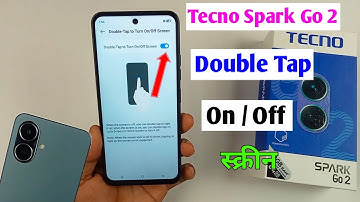 tecno spark go 2 double tap on off screen / how to use double tap on off screen tecno spark go 2