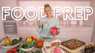 THE BEST Healthy Food Prep!! Protein Granola, Healthy Carbs, Snacks & MORE!