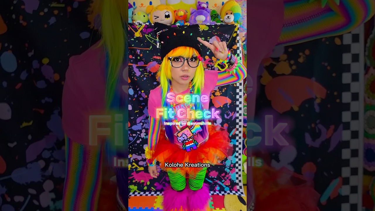 cybr.grl tries Scene Fashion 🖤 Happy Hallo-scene! 🎃