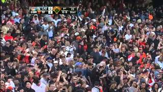 2013/05/05 Posey's two-run double