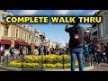 Complete Walk through of Disneyland - Acoustic sights and sounds of Disneyland