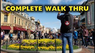 Complete Walk through of Disneyland - Acoustic sights and sounds of Disneyland