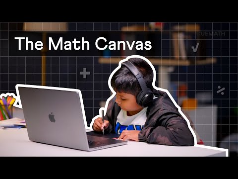 Math Canvas: Writing