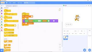 tables de multiplication scratch