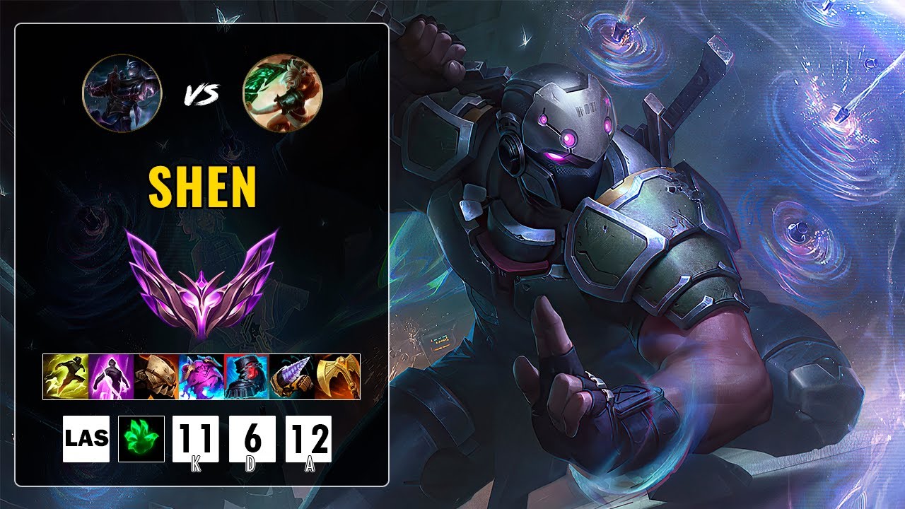 Shen vs Riven: ⚔️ El Ninja de Acero con Alto KDA y Dominio Absoluto ...