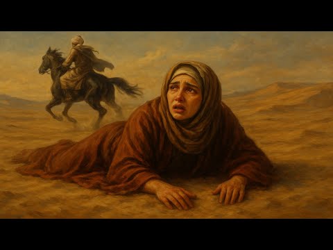 قصة المرأة التي القاها زوجها في الصحراء لأنها عاقر ولكنها عادت لتملك كل شىء وتجعله يندم
