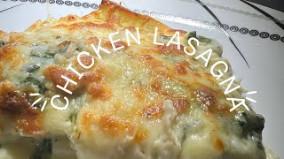 Very delicious and cheesy chicken lasagna recipe دستور پخت لازانیا ی مرغ