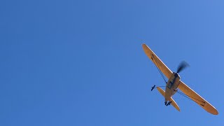 Flying an rc airplane